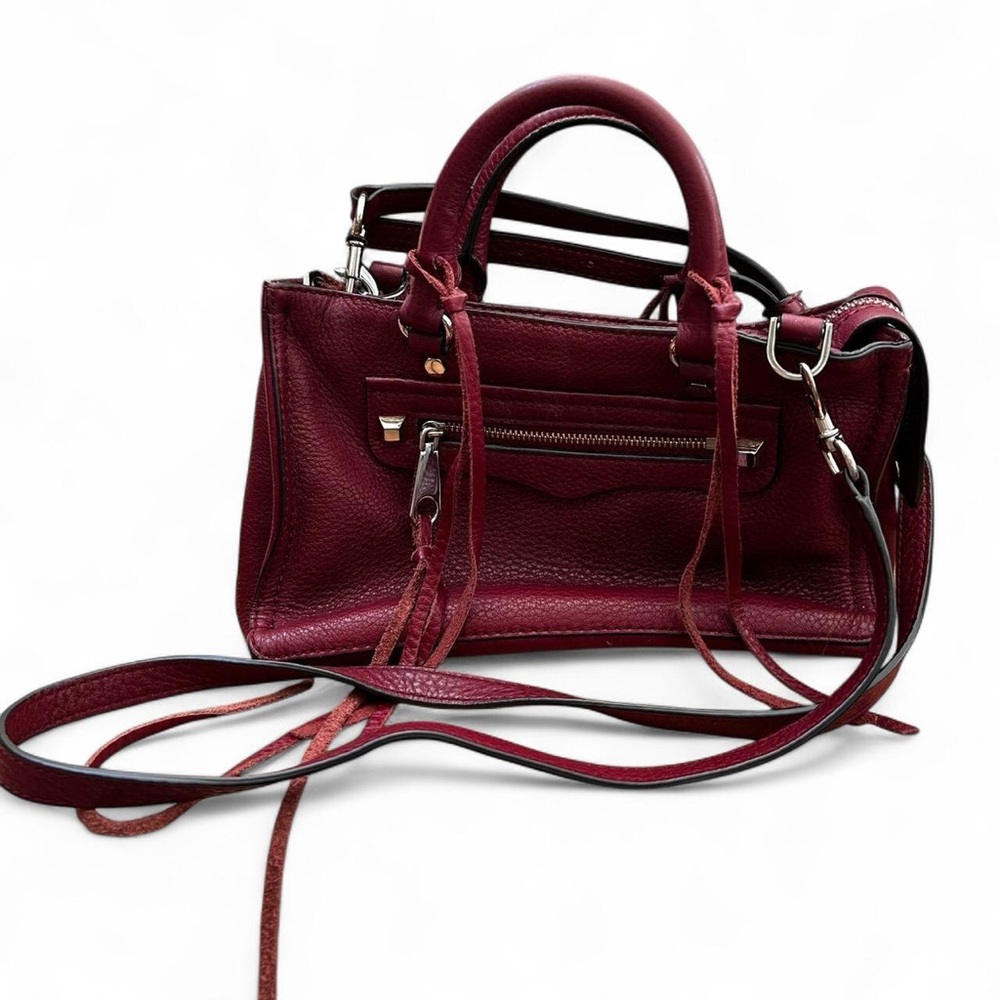 Rebecca Minkoff Burgundy Leather Handbag